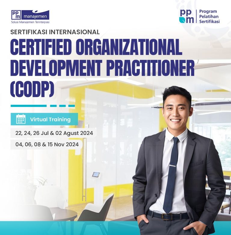 Certified Organization Development Practitioner (CODP) - PPM Manajemen