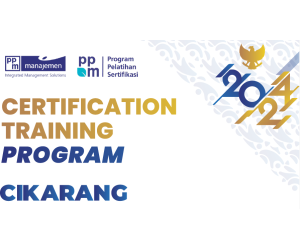 PPM Manajemen-Certification Training Program Schedule 2024-Cikarang